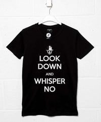 Thumbnail for Look Down And Whisper No Mens Graphic T-Shirt For Men 8Ball