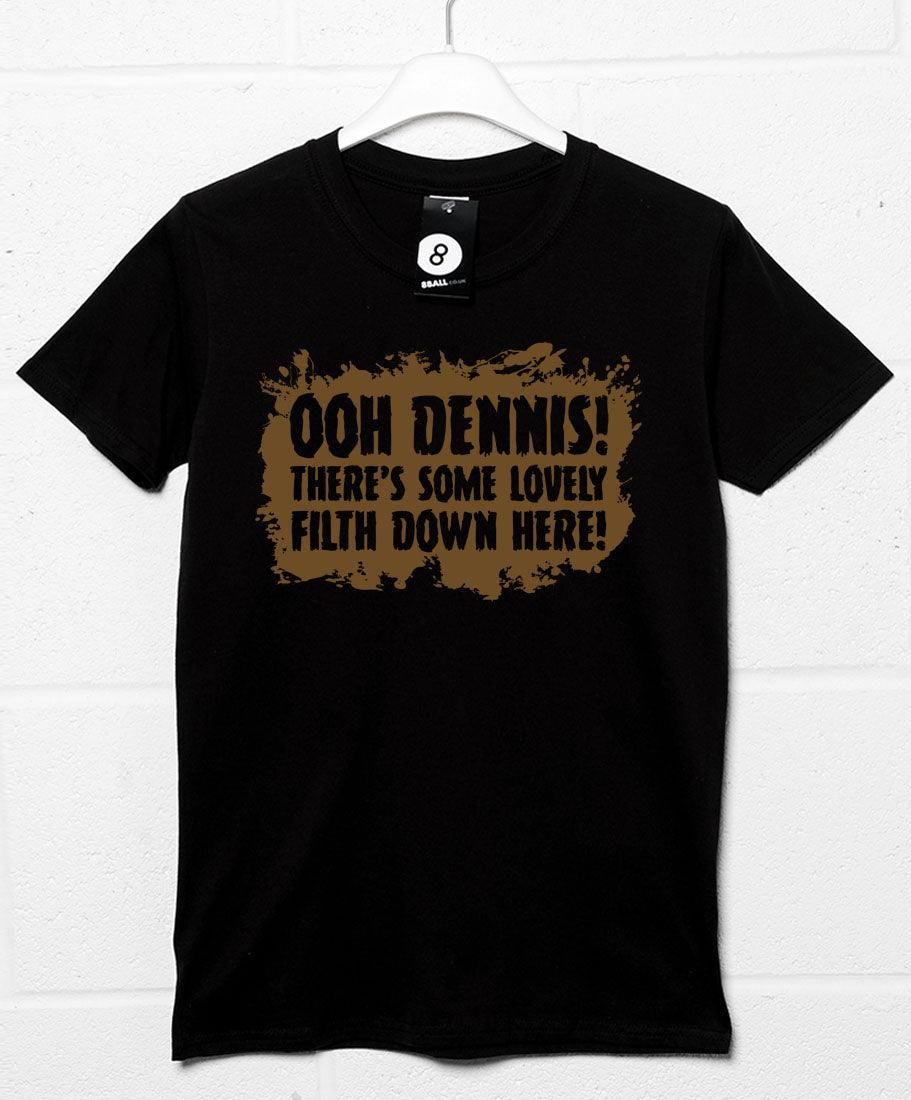 Lovely Filth Down Here Mens Graphic T-Shirt 8Ball