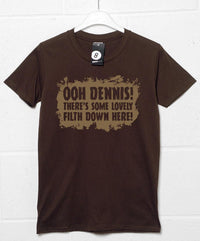 Thumbnail for Lovely Filth Down Here Mens Graphic T-Shirt 8Ball