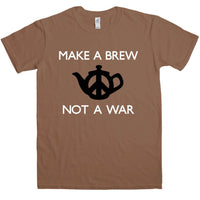 Thumbnail for Make A Brew Not A War Mens Graphic T-Shirt 8Ball