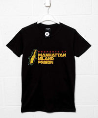Thumbnail for Manhattan Island Prison Graphic T-Shirt For Men 8Ball