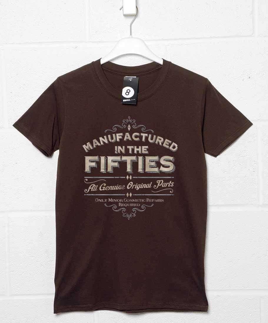 Manufactured In The Fifties Unisex T-Shirt For Men And Women 8Ball