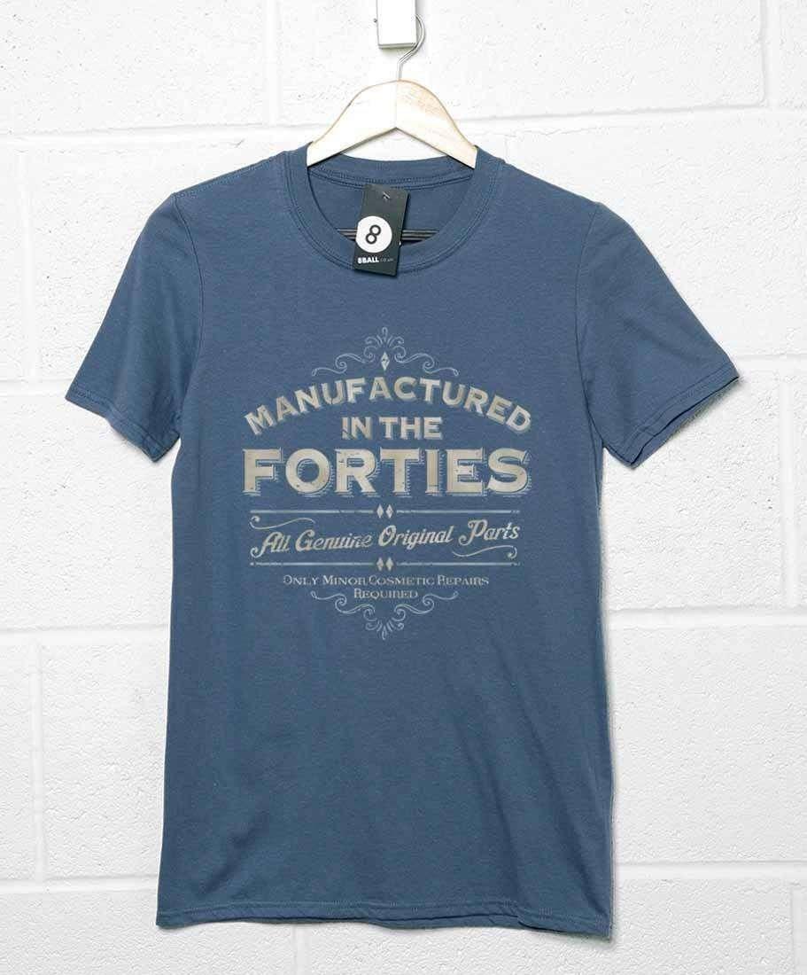 Manufactured In The Forties Unisex T-Shirt 8Ball