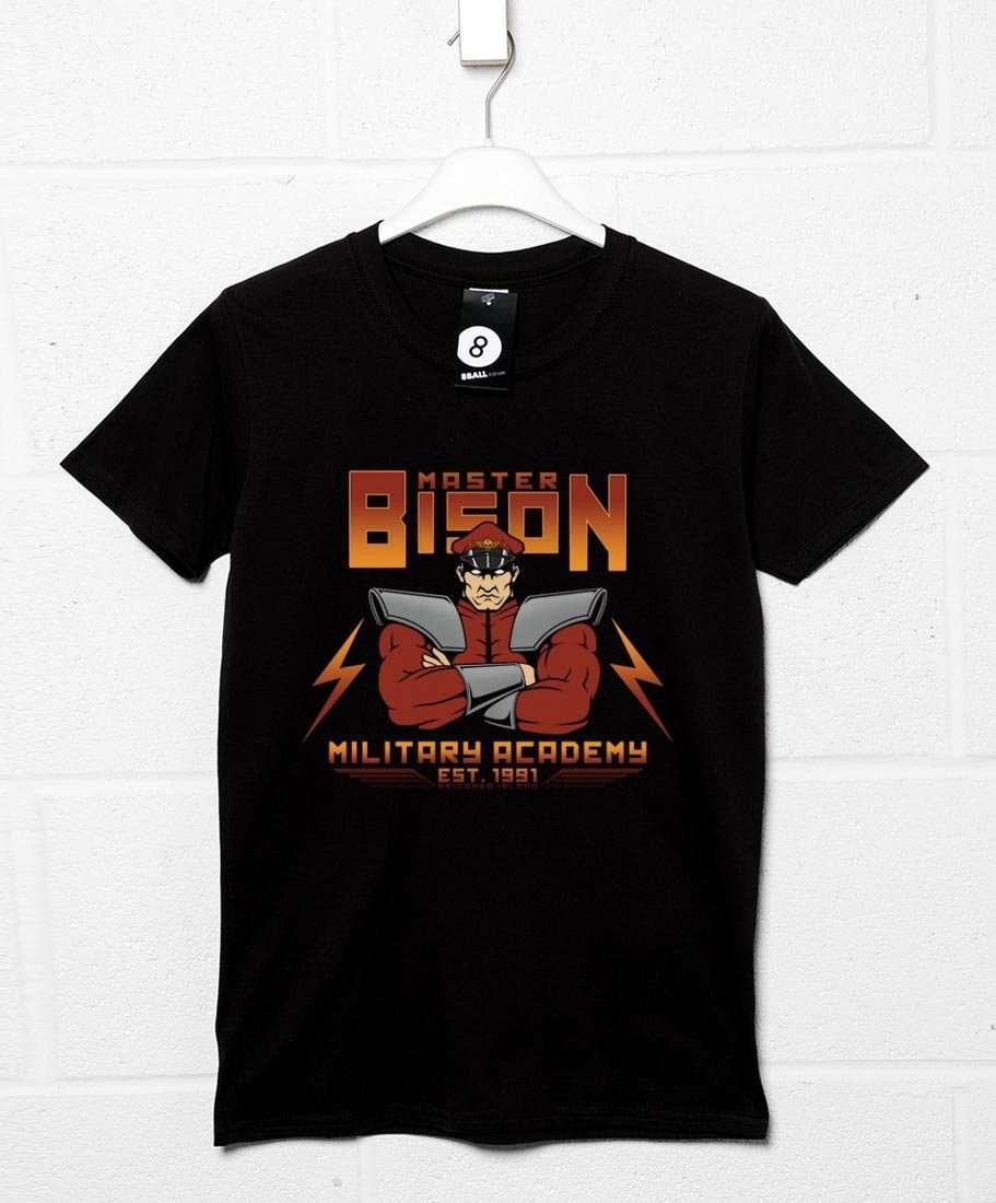 Master Bisons Academy Mens Graphic T-Shirt 8Ball