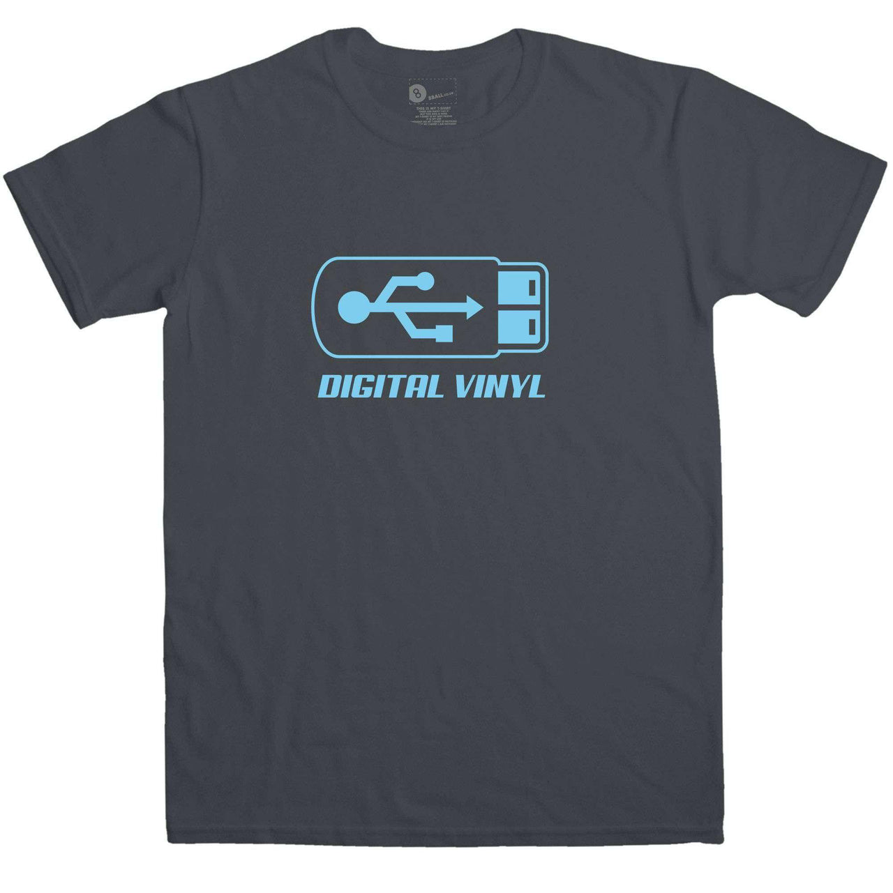 Men's Digital Vinyl T-Shirt For Men 8Ball
