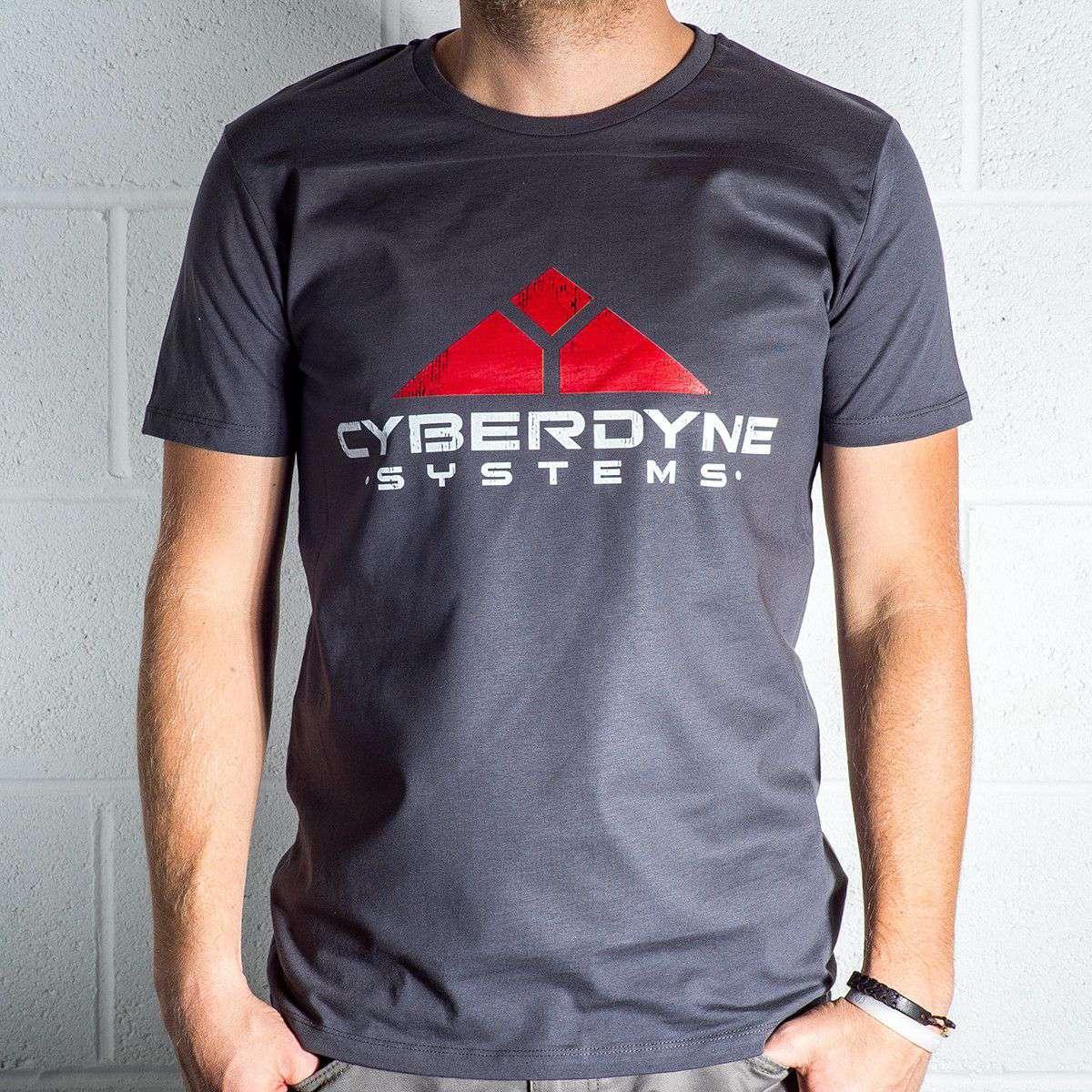 Mens 8Ball Black Tag Premium Cyberdyne Systems Graphic T-Shirt For Men 8Ball