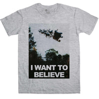 Thumbnail for Mens Christmas I Want To Believe Graphic T-Shirt For Men 8Ball