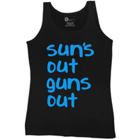 Thumbnail for Mens Fancy Dress Vest Top Suns Out Guns Out 8Ball
