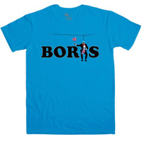 Thumbnail for Mens Political Boris Zipline Graphic T-Shirt For Men 8Ball