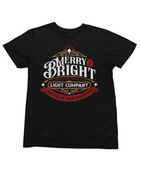 Thumbnail for Merry Bright Light Company Christmas Unisex T-Shirt For Men 8Ball