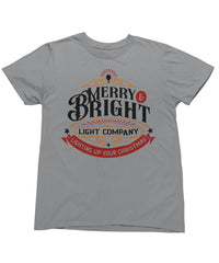 Thumbnail for Merry Bright Light Company Christmas Unisex T-Shirt For Men 8Ball