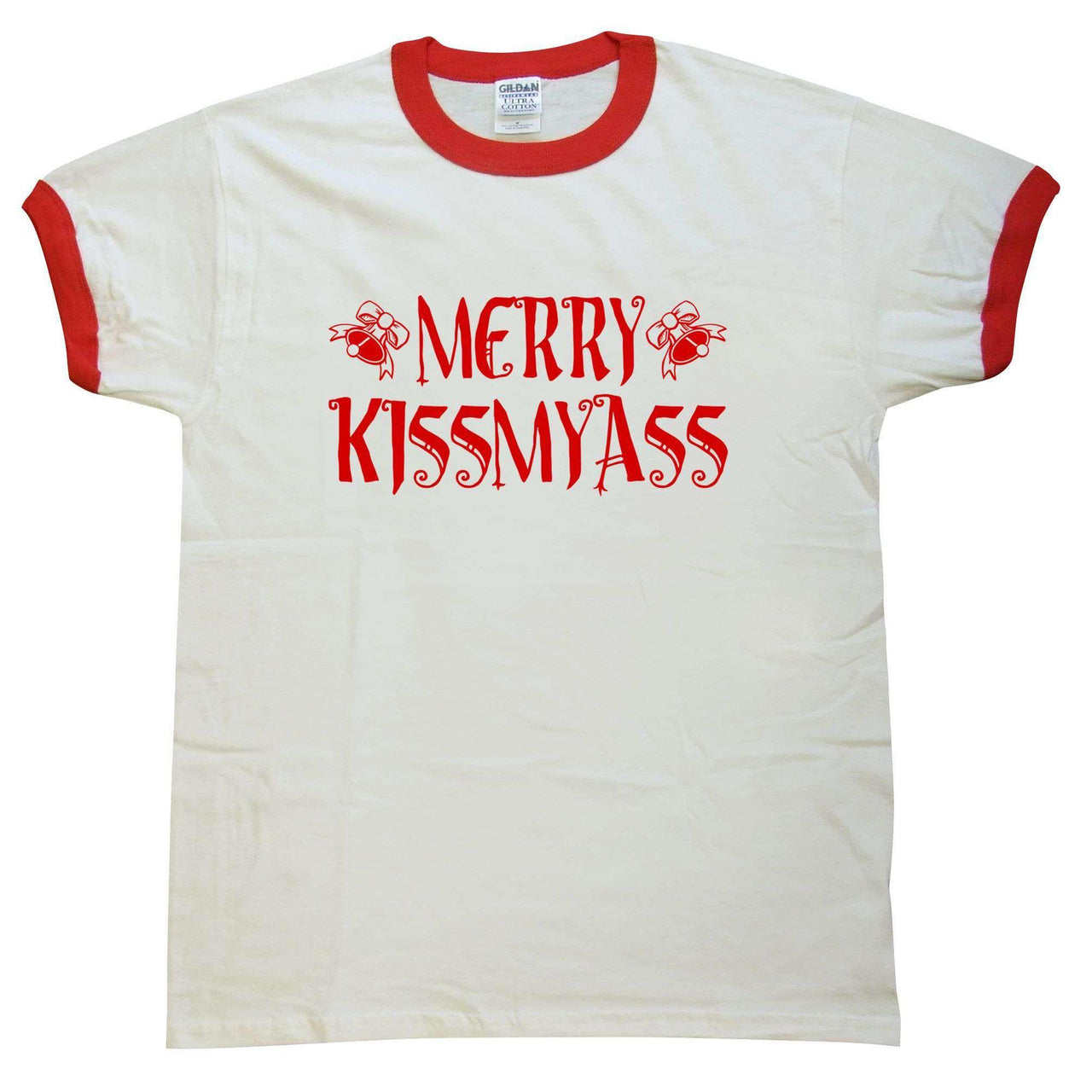 Merry Kissmyass Unisex T-Shirt For Men And Women 8Ball