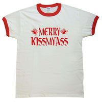Thumbnail for Merry Kissmyass Unisex T-Shirt For Men And Women 8Ball
