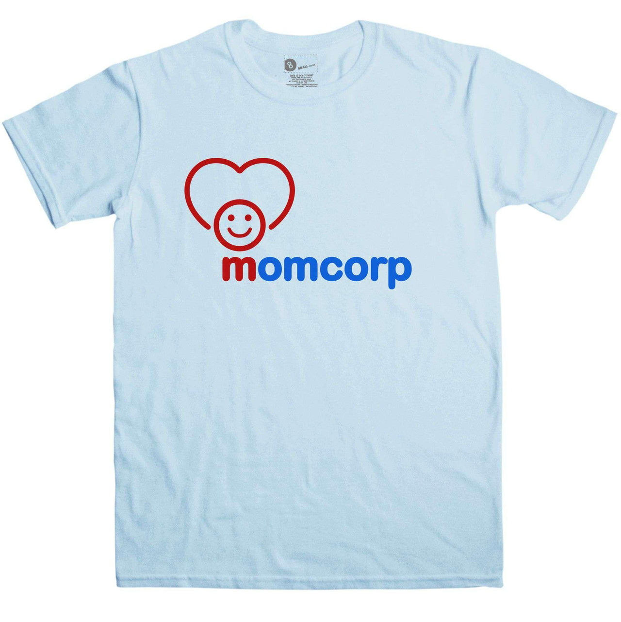 Momcorp Mens Graphic T-Shirt 8Ball