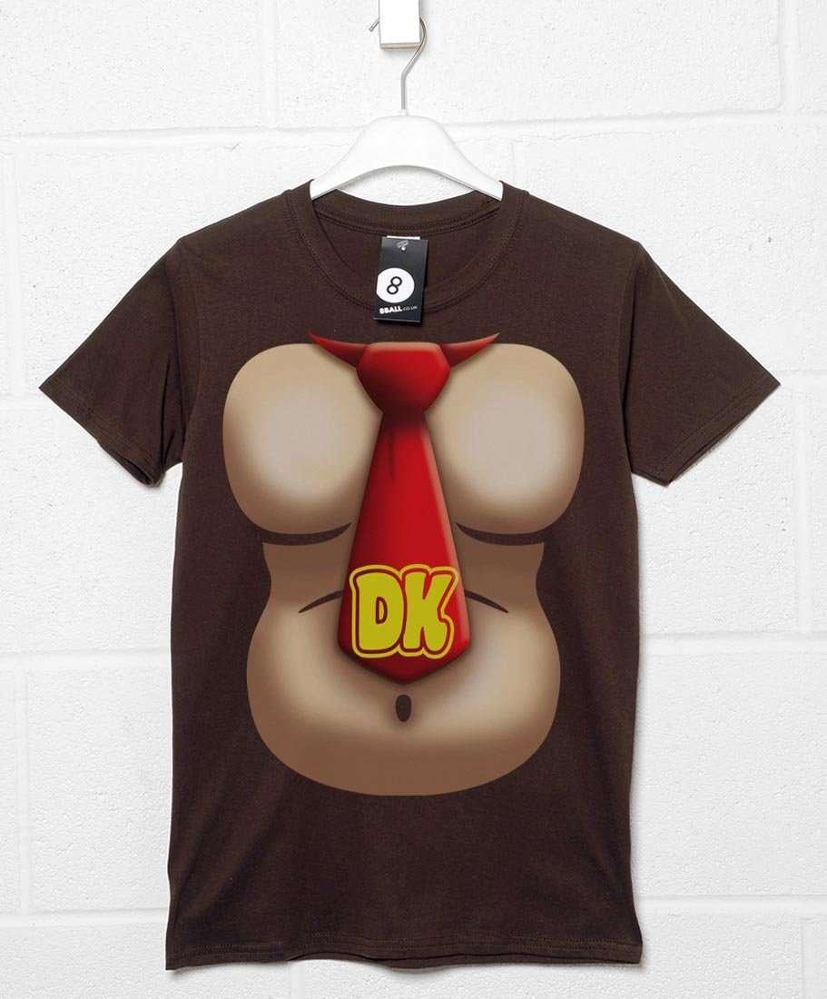 Monkey Kong Fancy Dress Unisex T-Shirt For Men And Women 8Ball