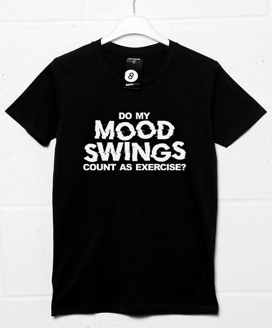 Mood Swings Exercise Graphic T-Shirt For Men 8Ball