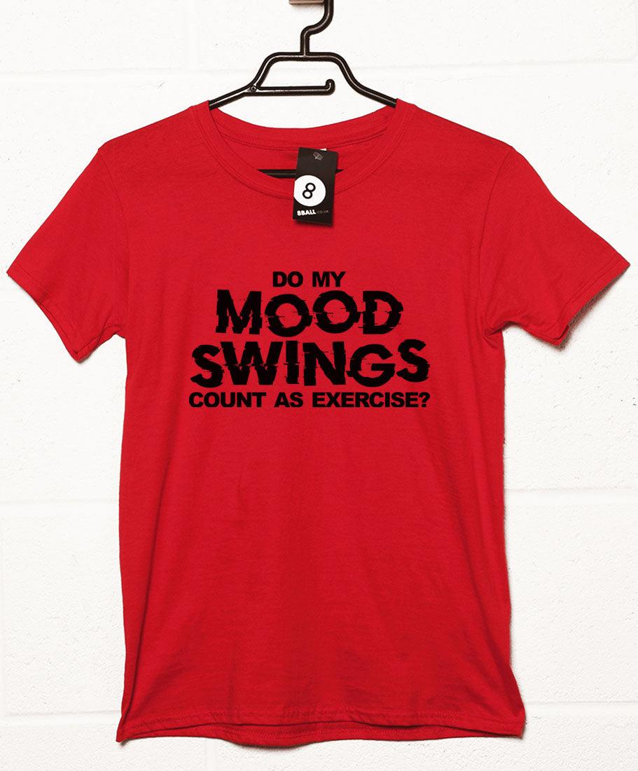 Mood Swings Exercise Graphic T-Shirt For Men 8Ball