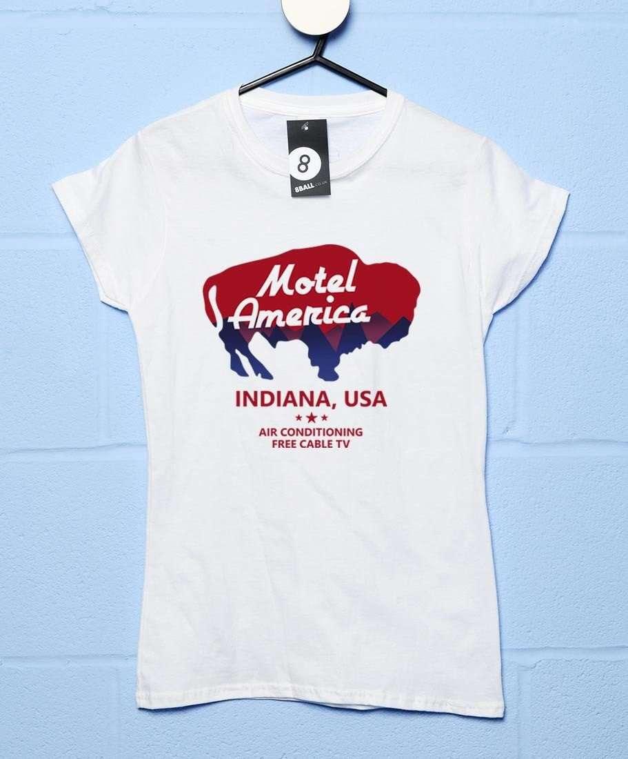 Motel America T-Shirt for Women 8Ball