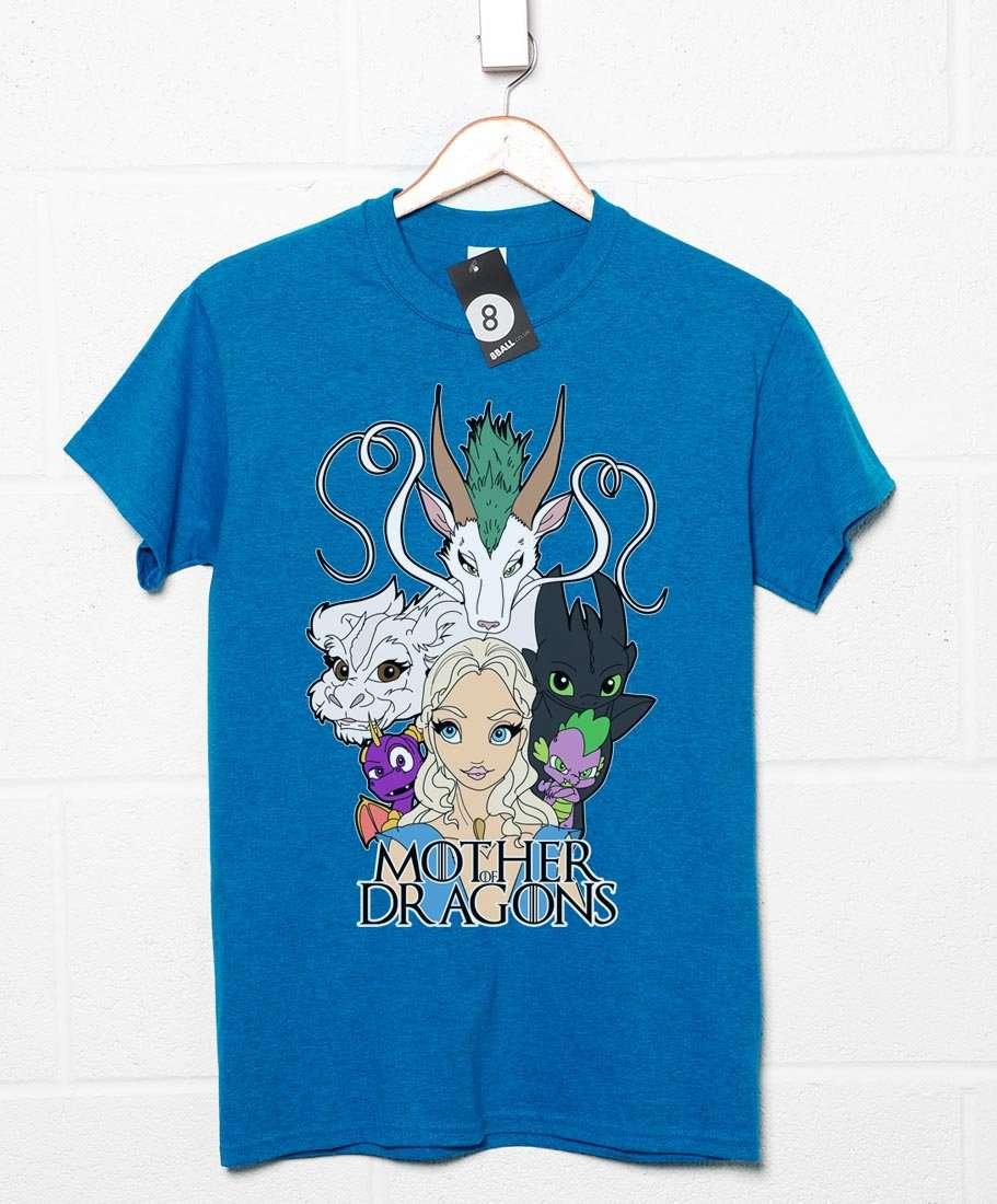 Mother of all the Dragons Graphic T-Shirt For Men 8Ball