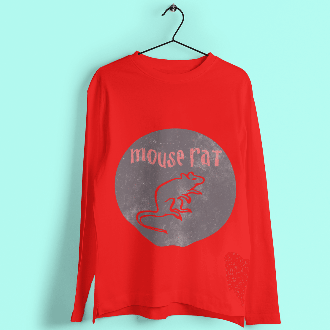 Mouse Rat Long Sleeve T-Shirt 8Ball