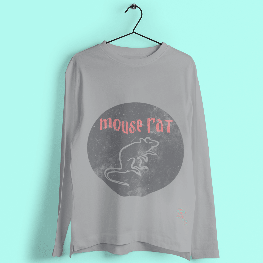 Mouse Rat Long Sleeve T-Shirt 8Ball