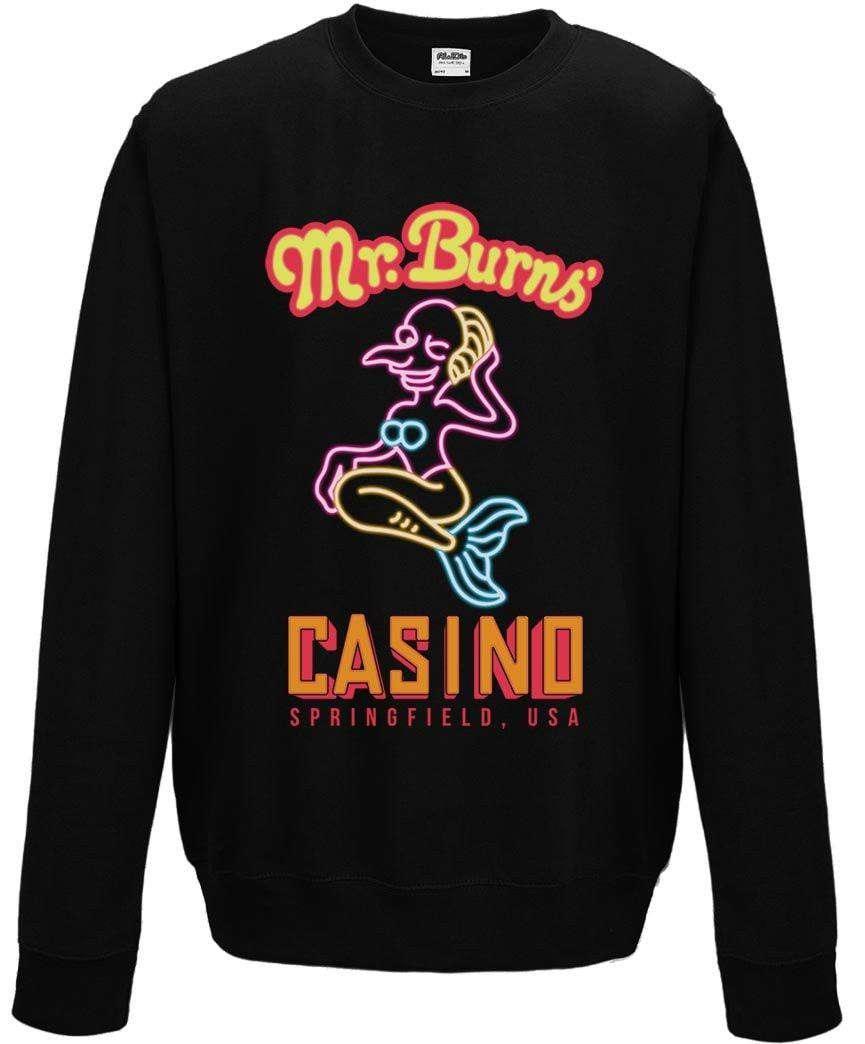 Mr Burns Casino Hoodie For Men and Women 8Ball