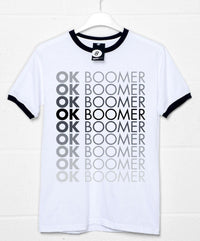 Thumbnail for Multiple OK Boomer Print Mens Graphic T-Shirt 8Ball