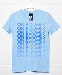 Thumbnail for Multiple OK Boomer Print Mens Graphic T-Shirt 8Ball