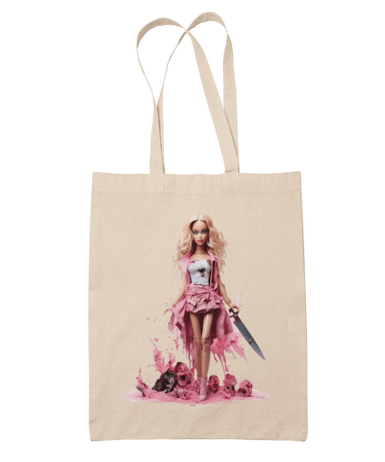 Murdering Gothic Barbie Tote Bag 8Ball
