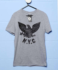 Thumbnail for NYC Eagle Mens T-Shirt As Worn By Joey Ramone 8Ball