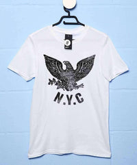 Thumbnail for NYC Eagle Mens T-Shirt As Worn By Joey Ramone 8Ball