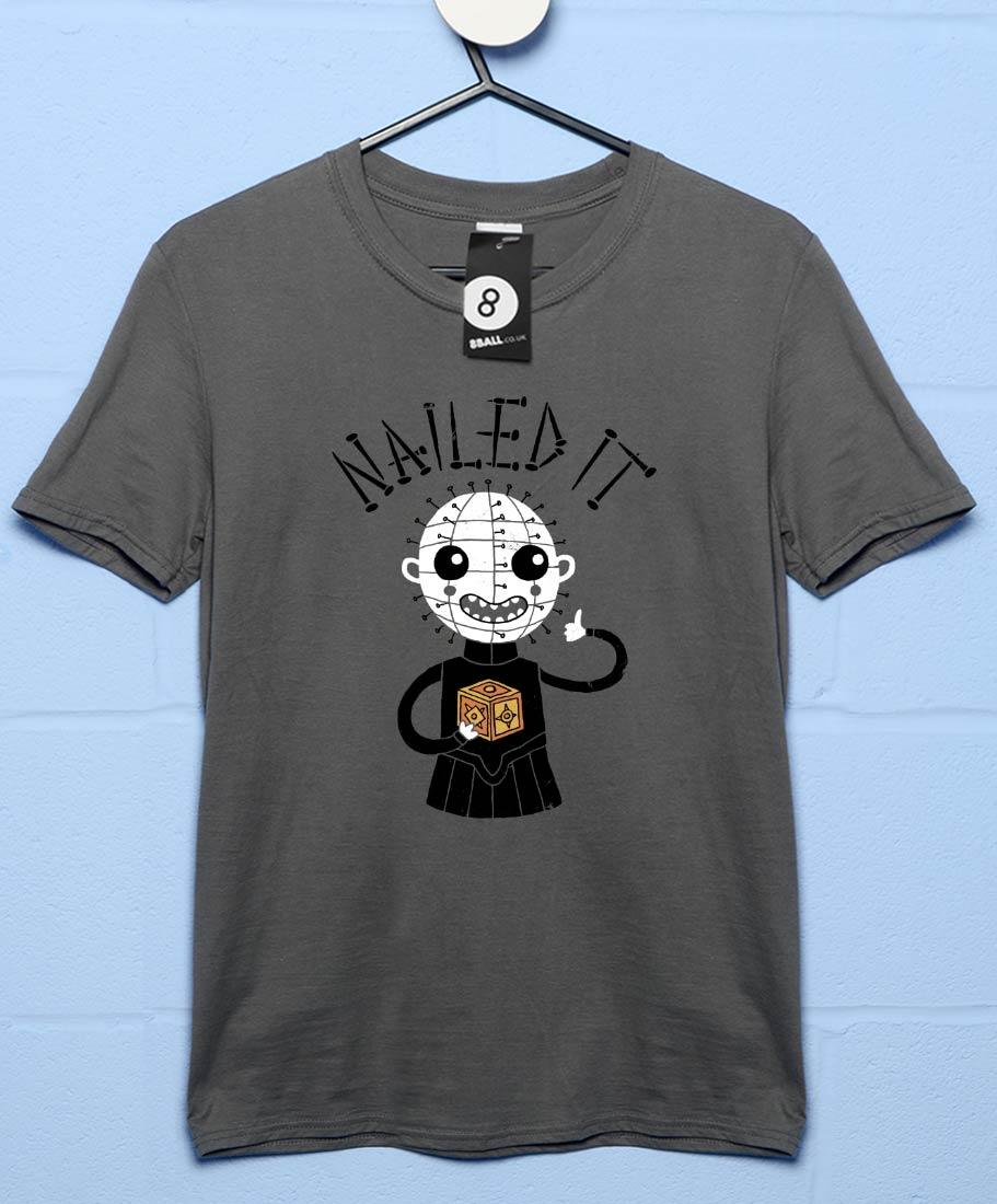 Nailed It DinoMike Graphic T-Shirt For Men 8Ball