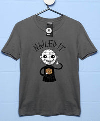 Thumbnail for Nailed It DinoMike Graphic T-Shirt For Men 8Ball