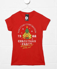 Thumbnail for Nakatomi Christmas Party Womens T-Shirt 8Ball
