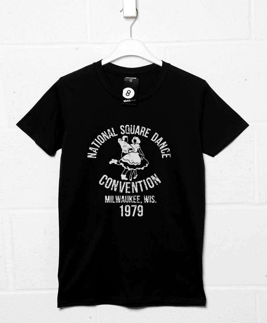 National Square Dance Unisex T-Shirt For Men And Women As Worn By Lemmy Kilmister 8Ball