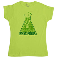 Thumbnail for Nerd Geek Precipitate T-Shirt for Women 8Ball