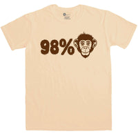 Thumbnail for Nerd Geek Science Men's 98 % Chimp Graphic T-Shirt For Men 8Ball
