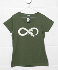Thumbnail for Neverending Luckdragon DinoMike Womens Style T-Shirt 8Ball