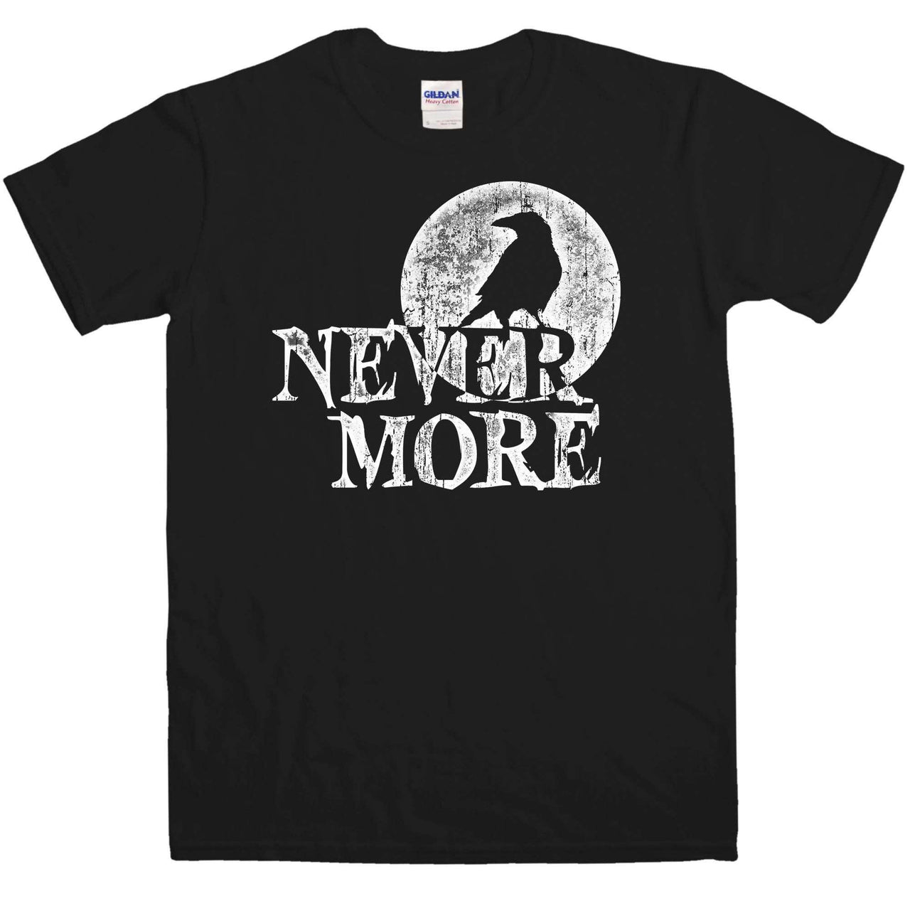 Nevermore Mens Graphic T-Shirt 8Ball