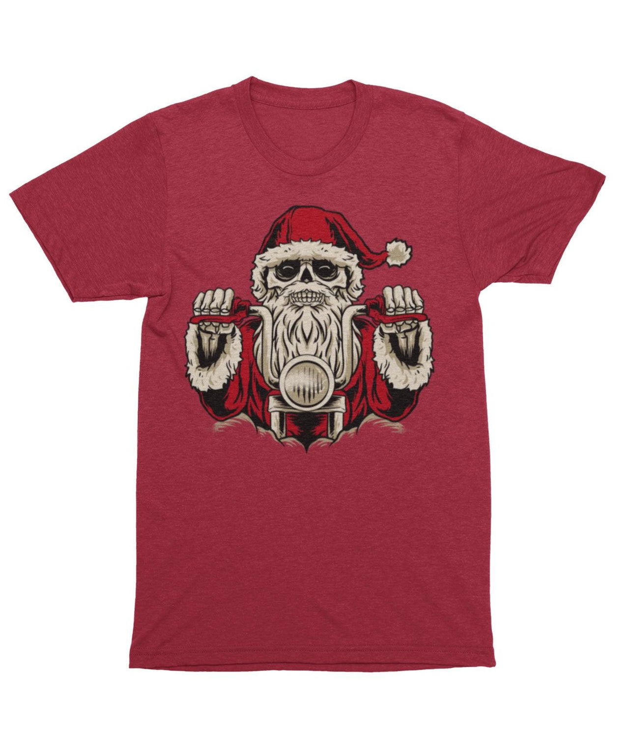 Night Rider Devil Santa, Unisex Christmas Unisex T-Shirt 8Ball