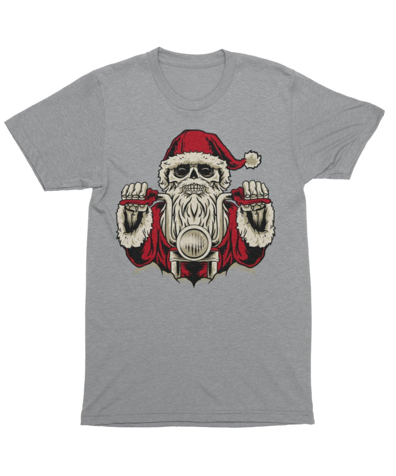 Night Rider Devil Santa, Unisex Christmas Unisex T-Shirt 8Ball