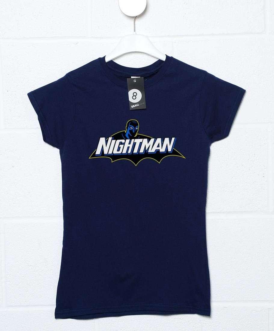 Nightman T-Shirt for Women 8Ball