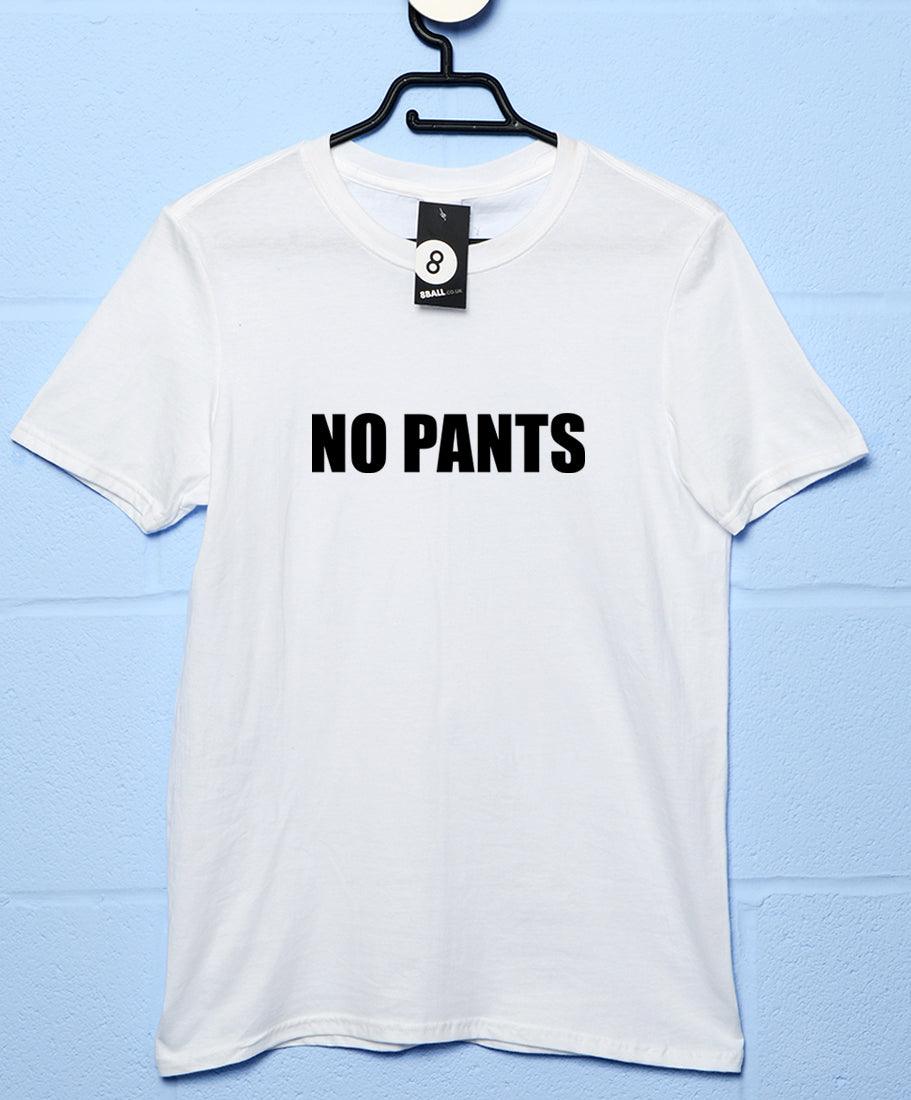 No Pants Video Conference Graphic T-Shirt For Men 8Ball