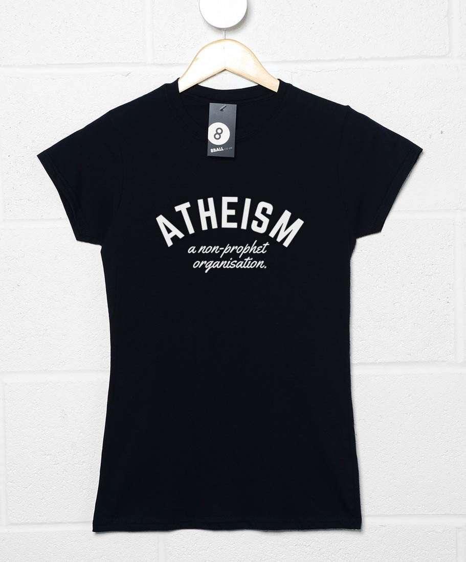 Non Prophet Atheism T-Shirt for Women 8Ball