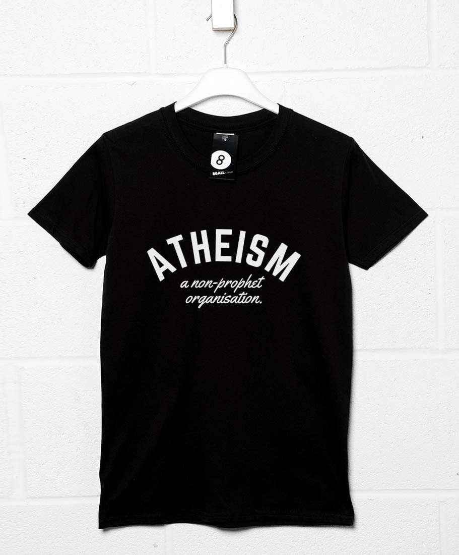 Non Prophet Atheism Unisex T-Shirt For Men And Women 8Ball