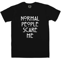 Thumbnail for Normal People Scare Me T-Shirt For Men 8Ball