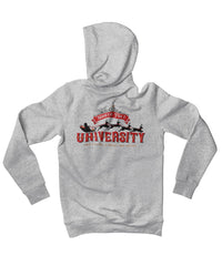 Thumbnail for North Pole University Colour Back Printed Christmas Graphic Hoodie 8Ball