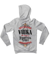 Thumbnail for North Pole Vodka Colour Back Printed Christmas Unisex Hoodie 8Ball