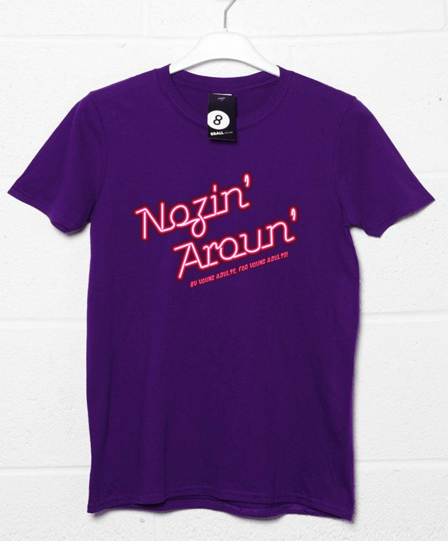 Nozin' Aroun' Graphic T-Shirt For Men 8Ball