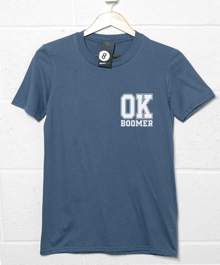 OK Boomer Pocket Print Unisex T-Shirt 8Ball